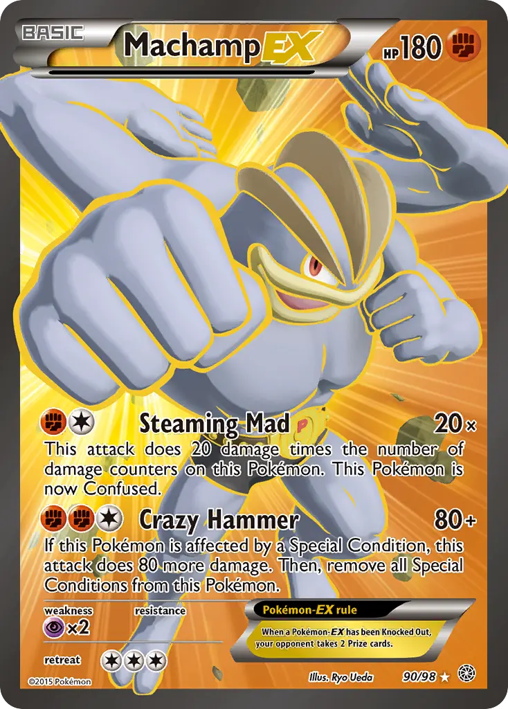 Machamp-EX (Holo) - 090/098