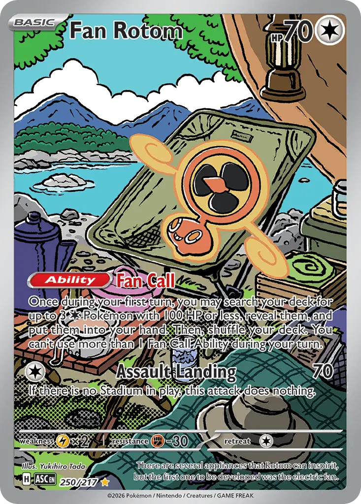 Fan Rotom - 250/217