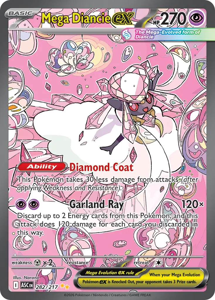 Mega Diancie ex - 282/217