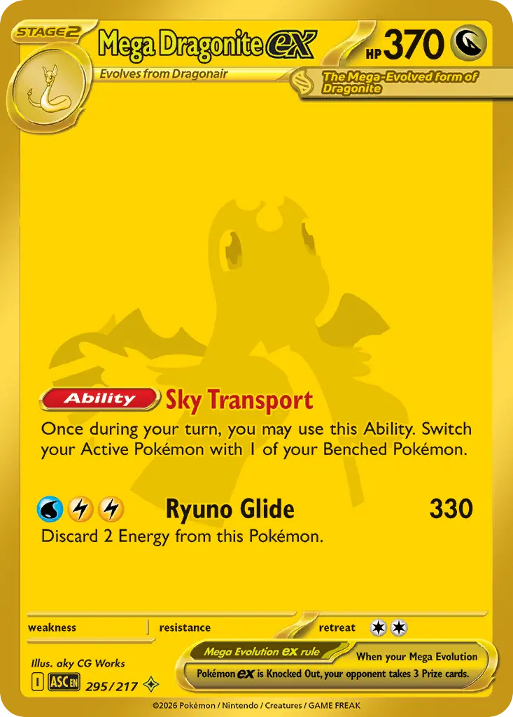 Mega Dragonite ex - 295/217