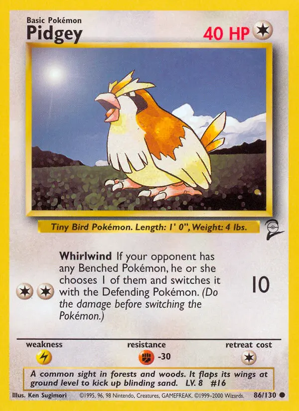 Pidgey - 086/130