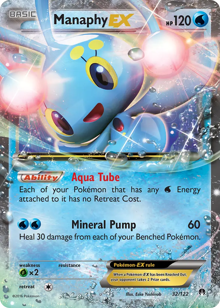 Manaphy-EX - 032/122