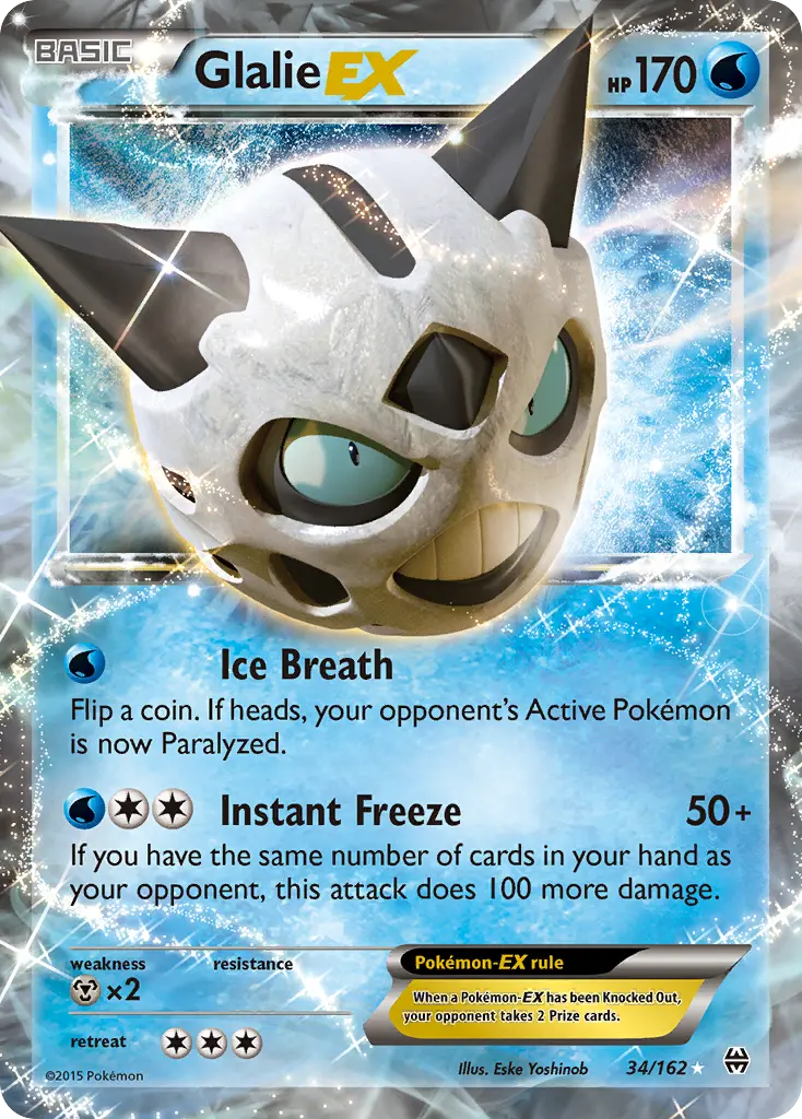 Glalie-EX - 034/162