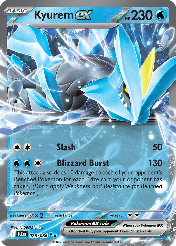 Kyurem ex - 028/086
