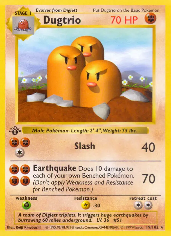 Dugtrio - 19/102