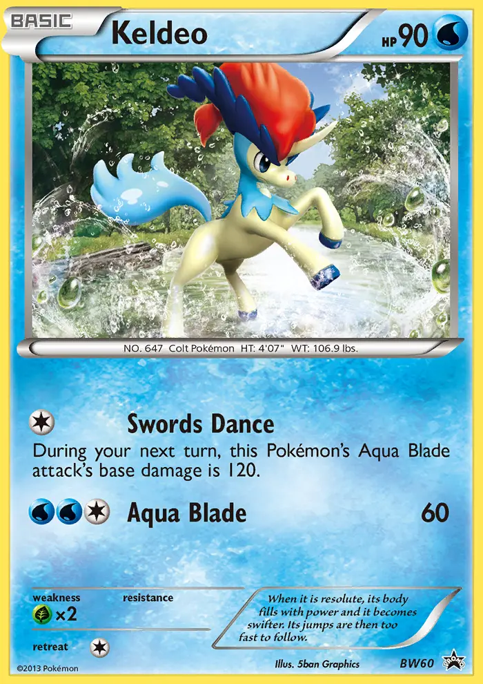 Keldeo - BW60
