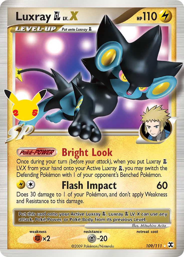 Luxray GL LV.X (Holo) - 109/025