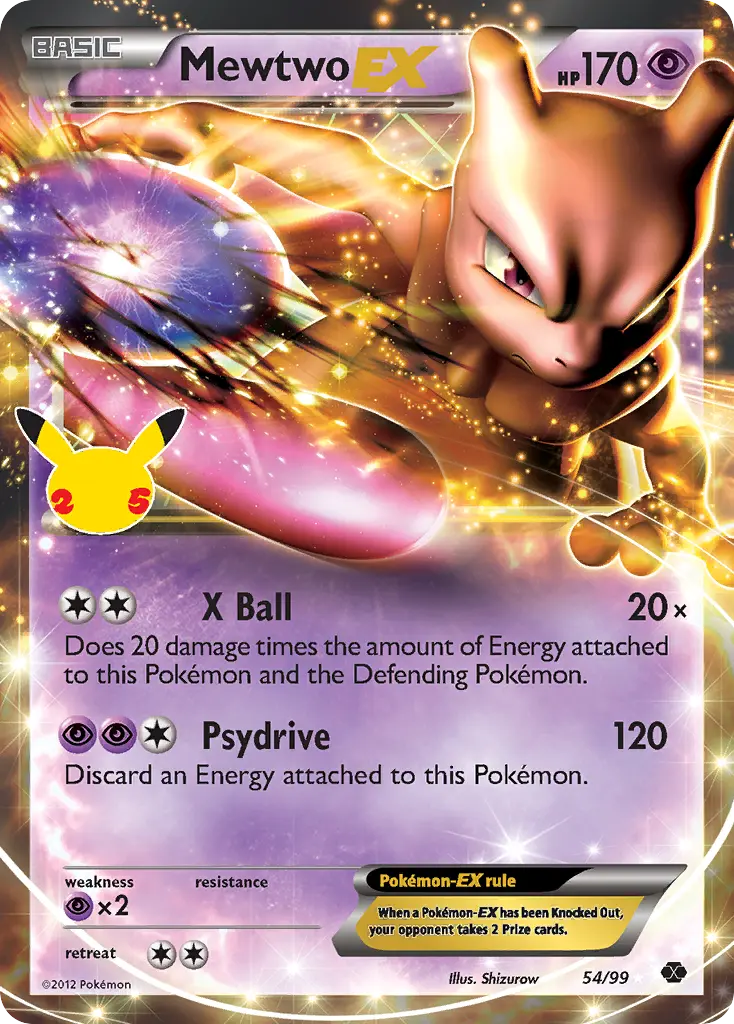 Mewtwo-EX - 054/025