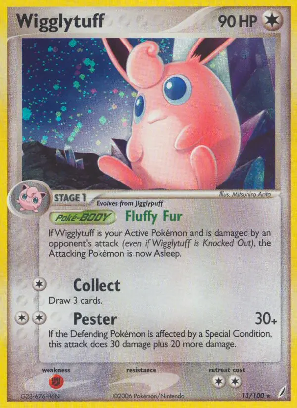 Wigglytuff (Holo) - 013/100