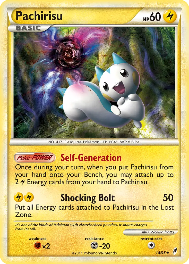 Pachirisu (Holo) - 018/095