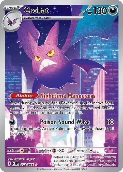 Crobat (Holo) - 093/086