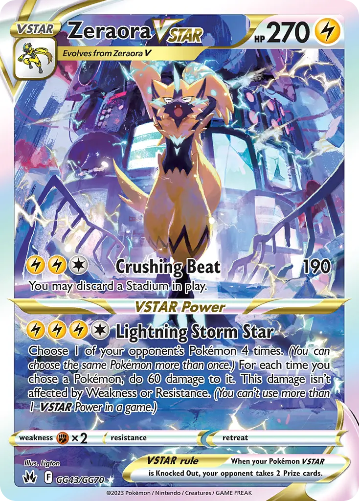 Zeraora VSTAR - GG43