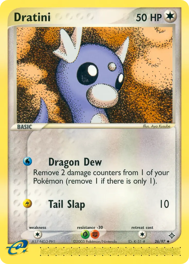 Dratini (Reverse Holo) - 026/097