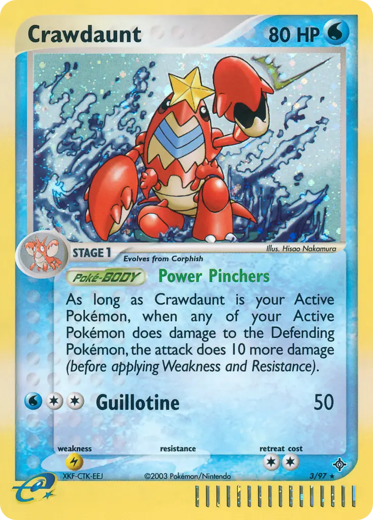 Crawdaunt (Holo) - 003/097