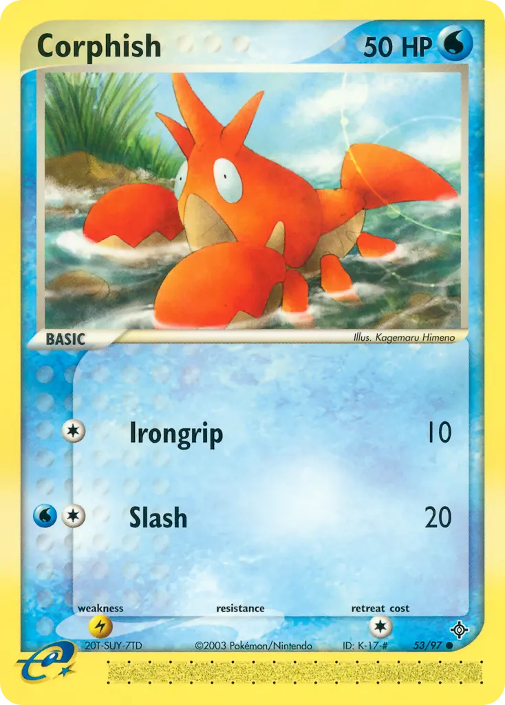 Corphish (Reverse Holo) - 053/097