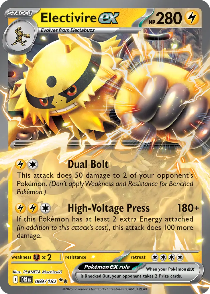Electivire ex - 069/182