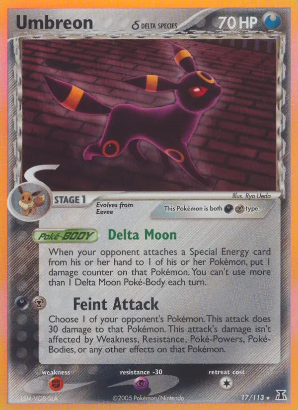 Umbreon δ (Holo) - 017/113