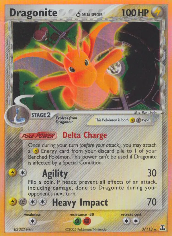 Dragonite δ #3 (Delta Species)