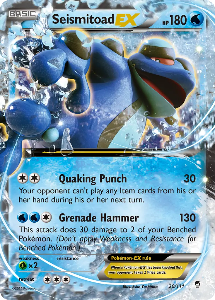Seismitoad-EX - 020/111