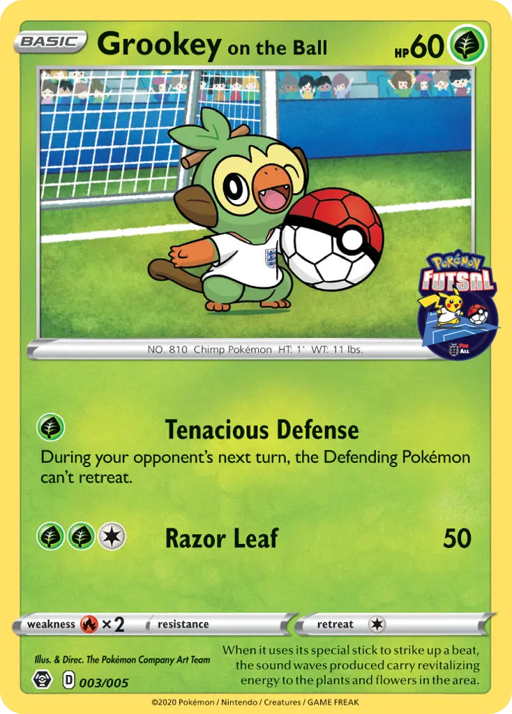 Grookey on the Ball (Sealed) - 003/005