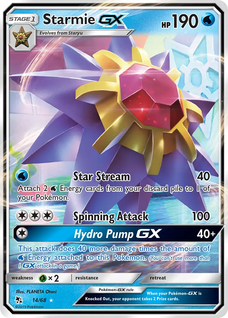 Starmie-GX (Holo) - 014/068