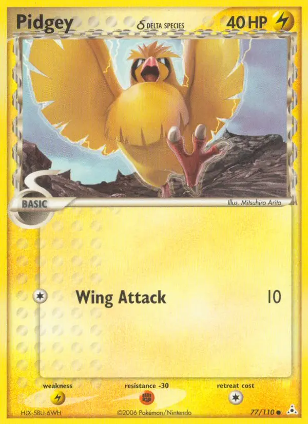 Pidgey δ - 077/110