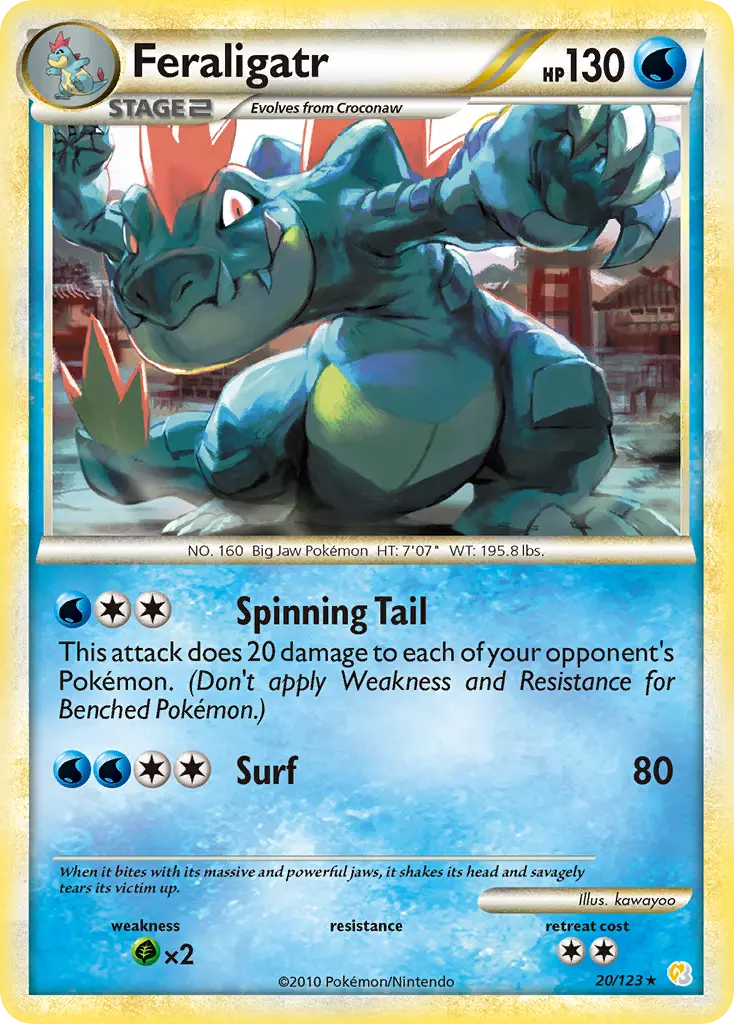 Feraligatr (Holo) - 020/123