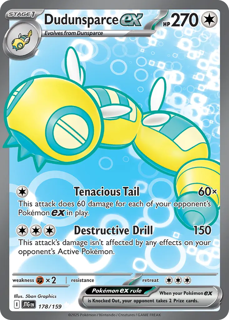 Dudunsparce ex - 178/159
