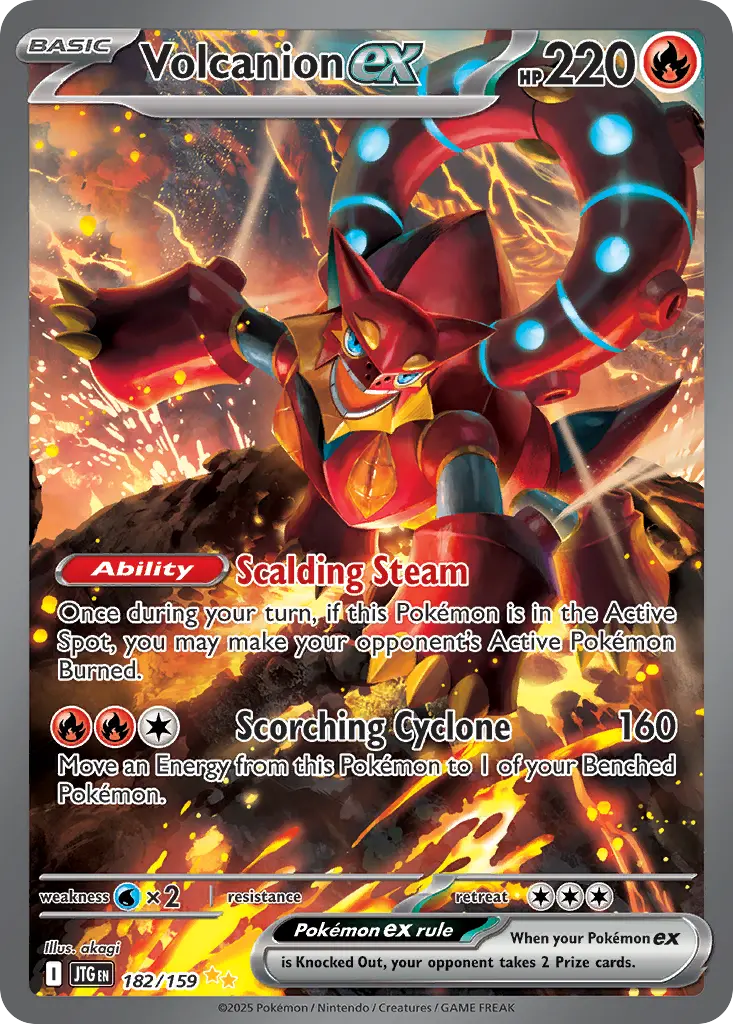 Volcanion ex - 182/159