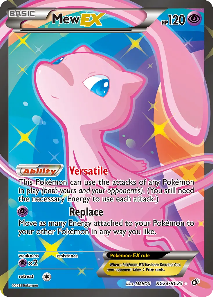 Mew-EX (Holo) - RC24