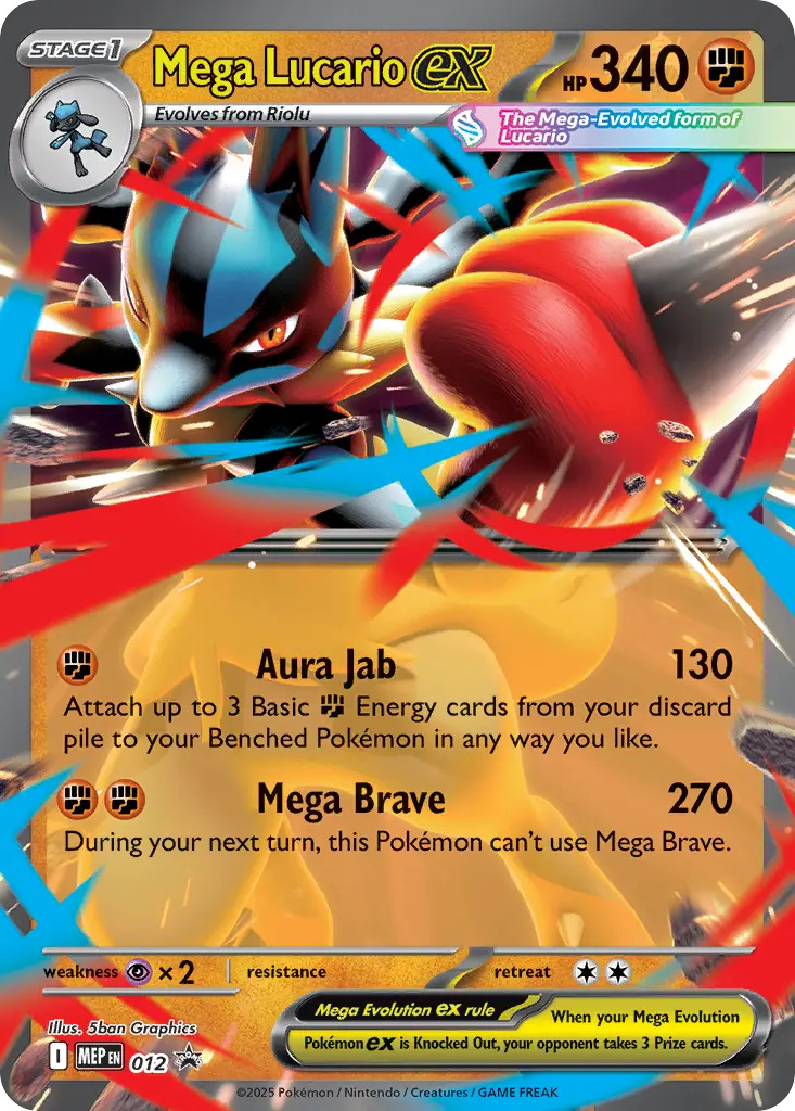 Mega Lucario ex - 12