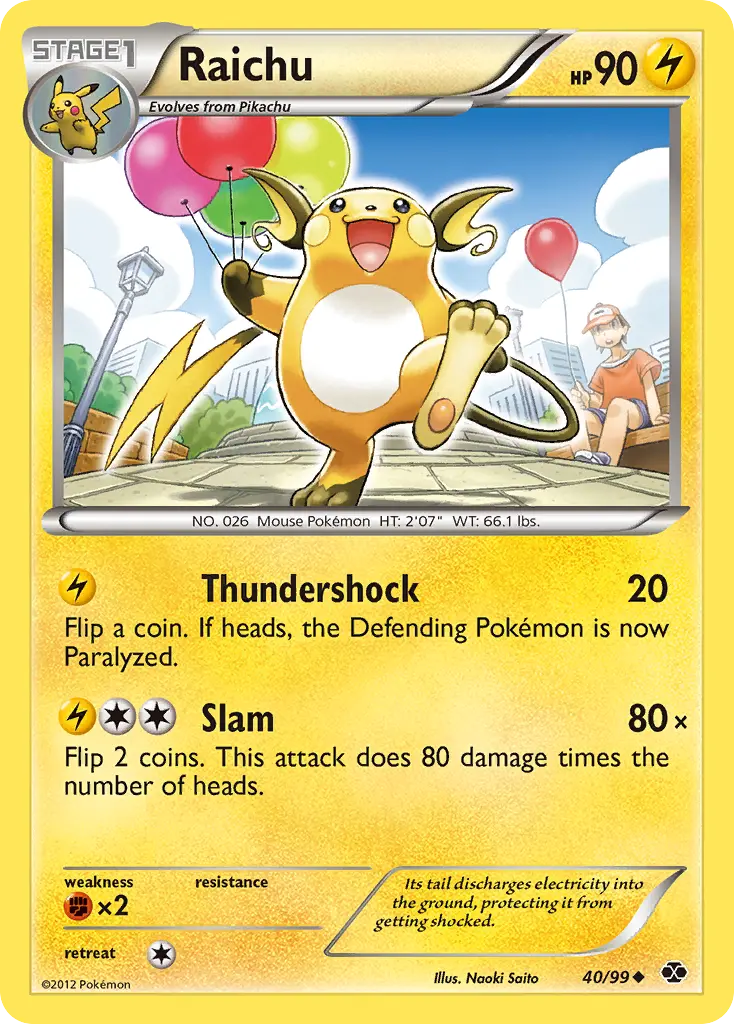 Raichu - 040/099