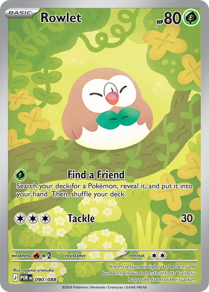 Rowlet (Holo) - 090/088