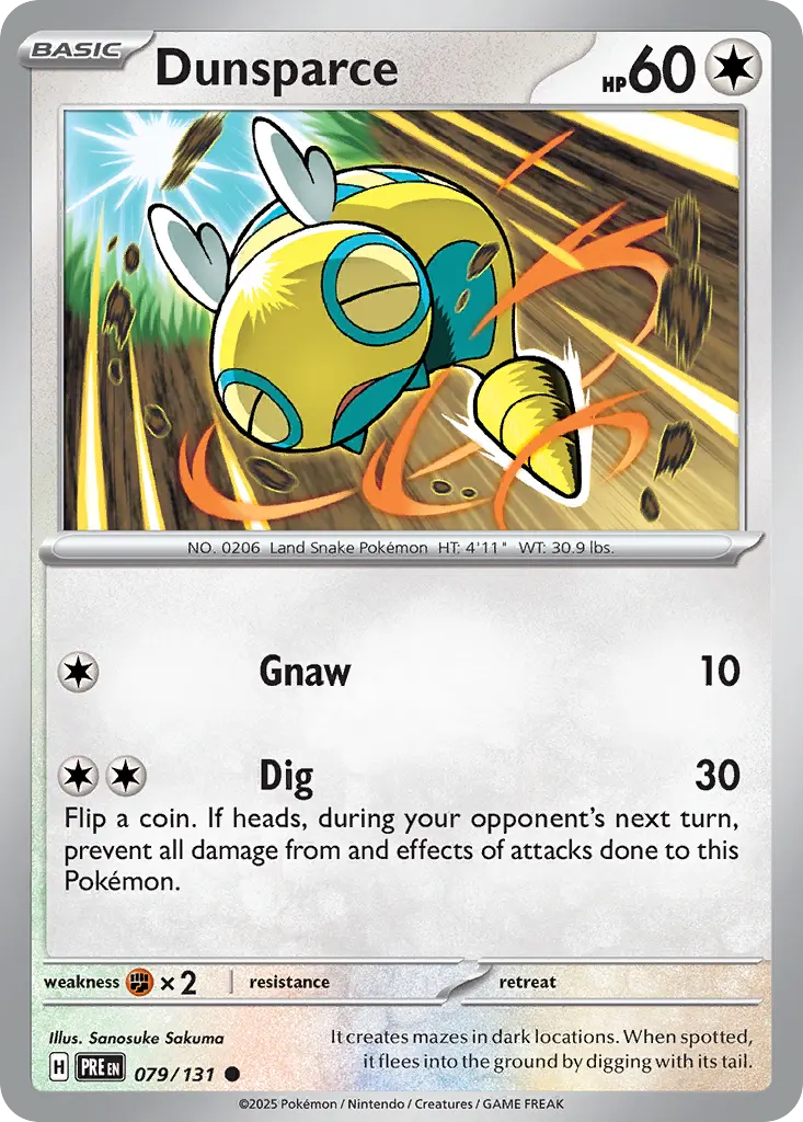 Dunsparce (Pokeball) - 079/131