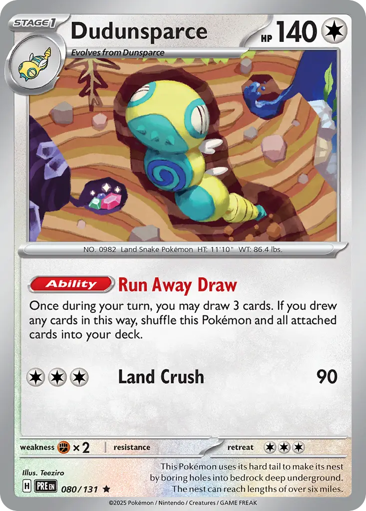 Dudunsparce (Pokeball) - 080/131