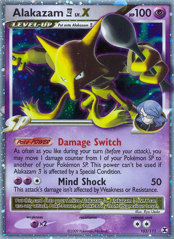 Alakazam E4 LV.X (Holo) - 103/111
