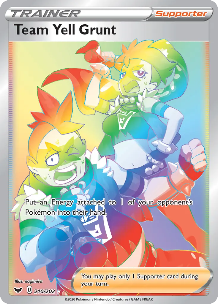 Team Yell Grunt - 210/202