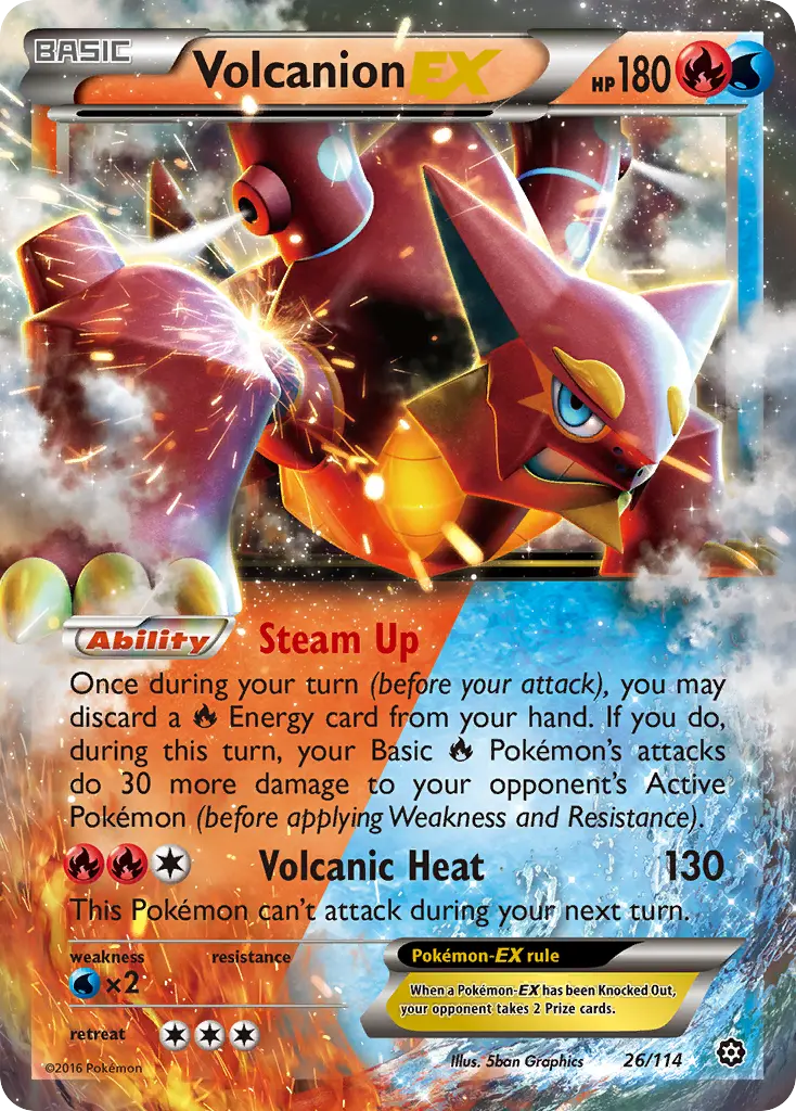 Volcanion-EX - 026/114
