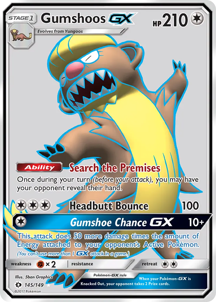 Gumshoos-GX - 145/149