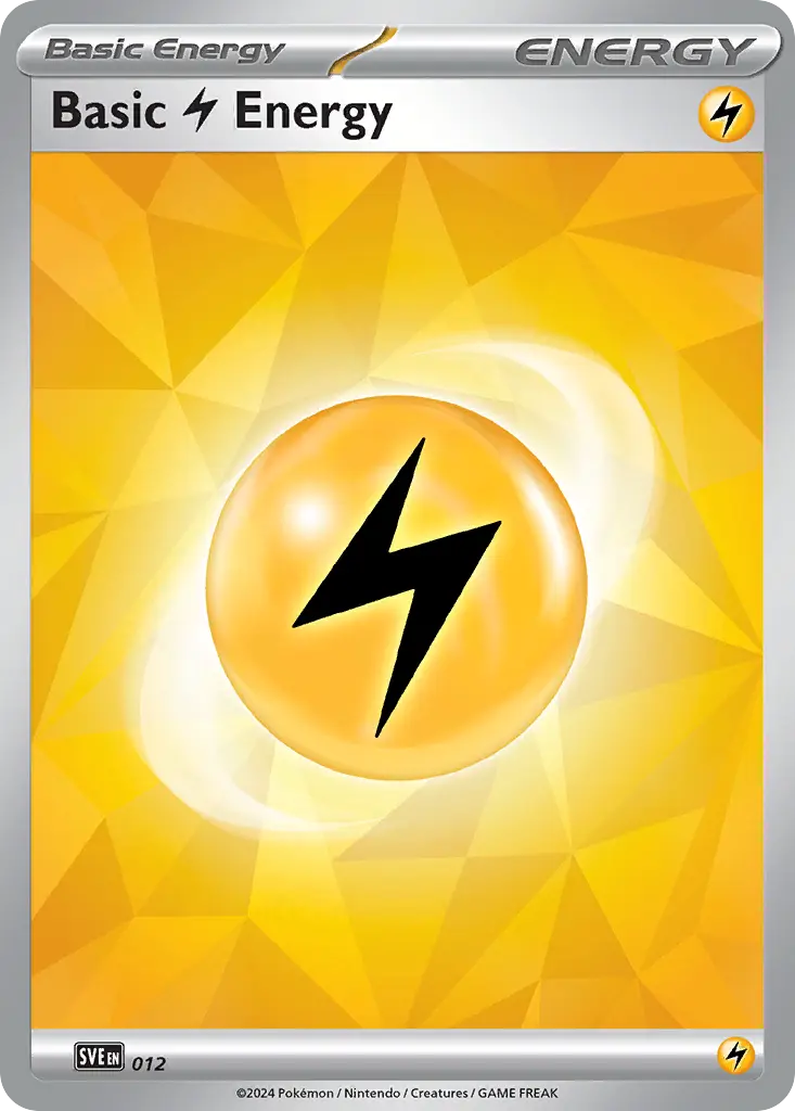 Basic Lightning Energy (Holo) - 012/008
