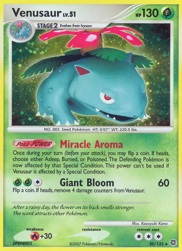 Venusaur (Holo) - 020/132