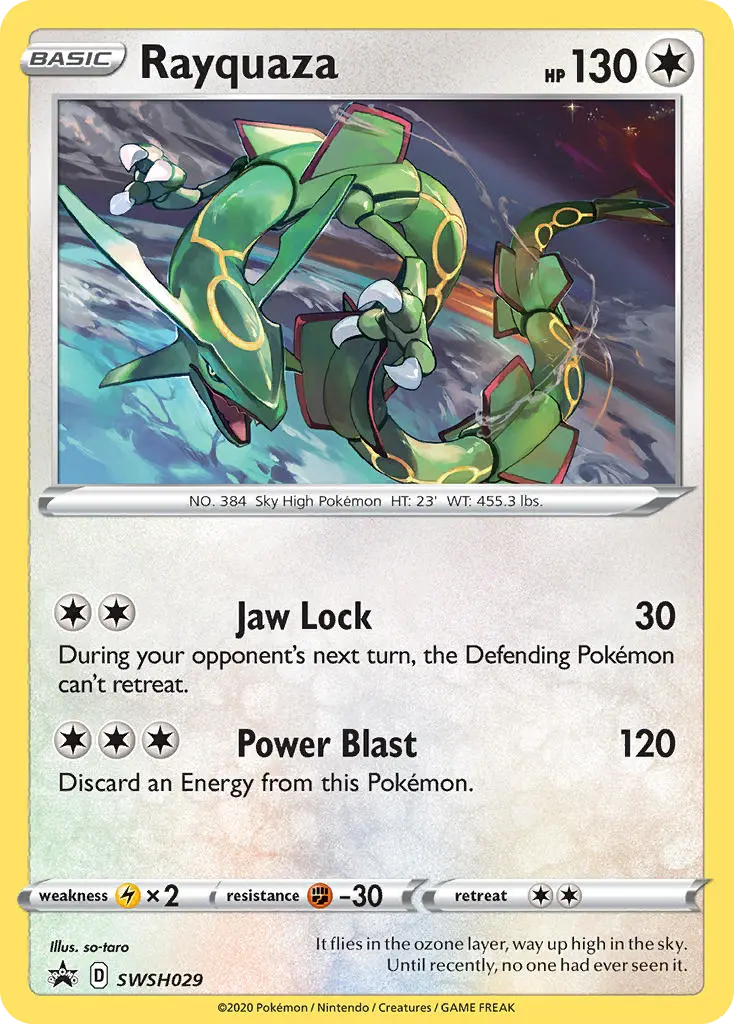 Rayquaza (Holo) - SWSH029