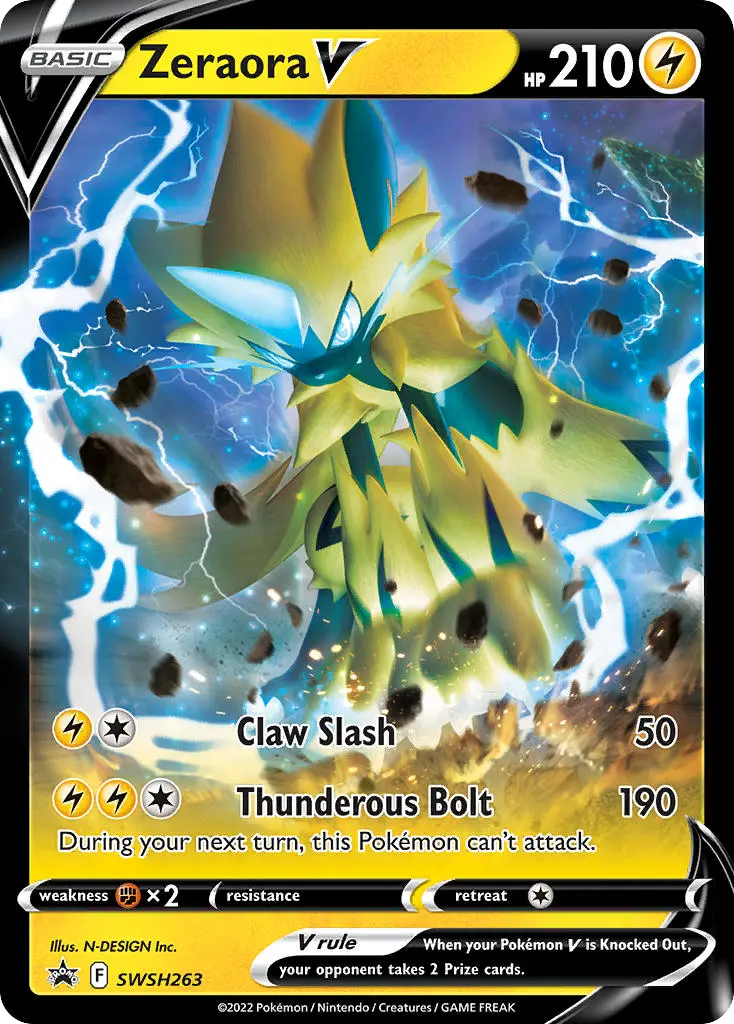Zeraora V - SWSH263