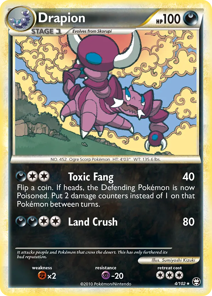 Drapion (Holo) - 004/102