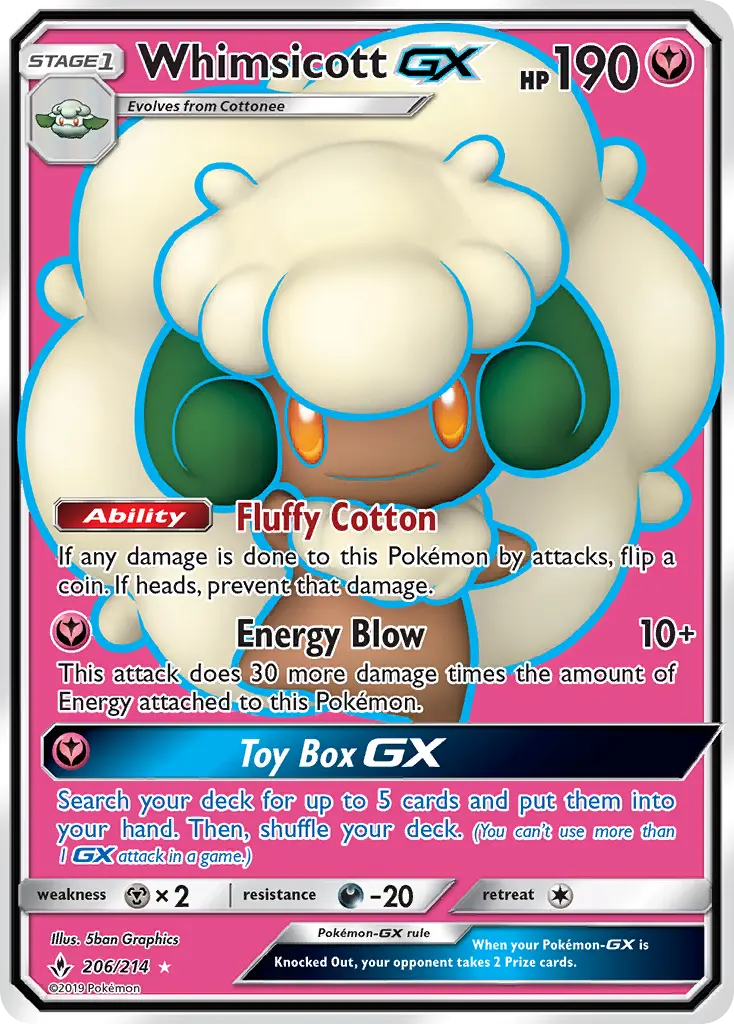 Whimsicott-GX - 206/214