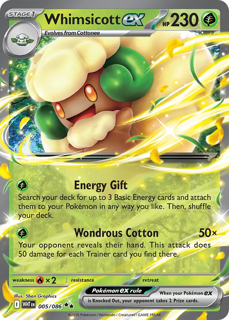 Whimsicott ex - 005/086