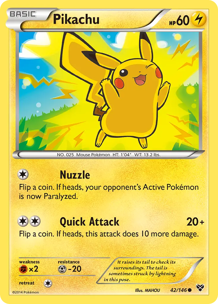 Pikachu (Holo) - 042/146