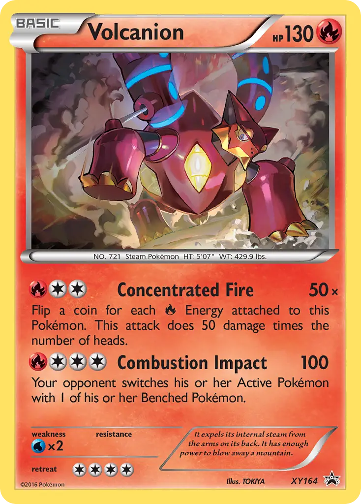 Volcanion (Holo) - XY164